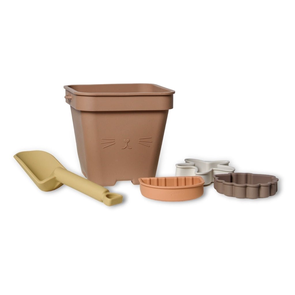Silicone strandset - Brown color mix
