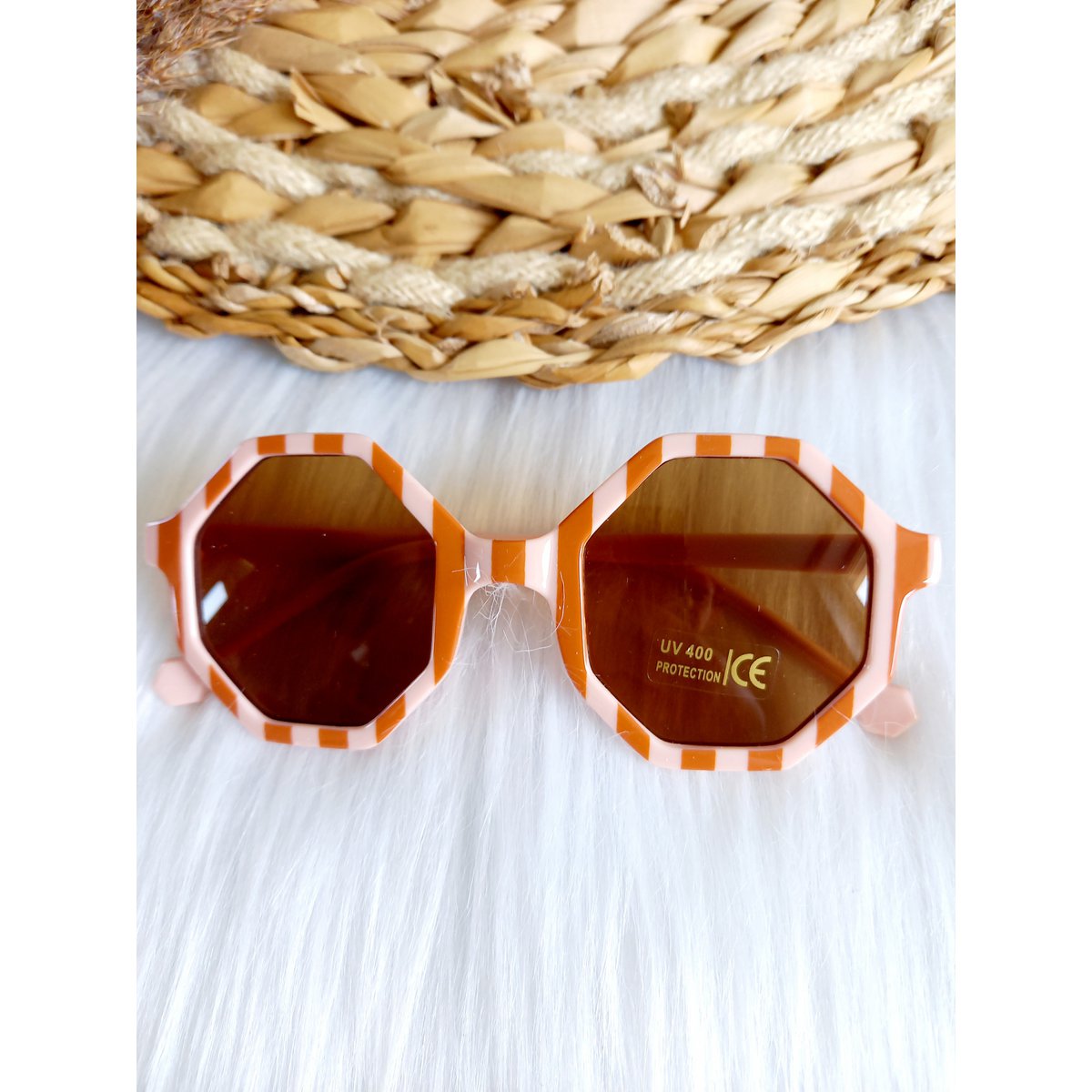 Zonnebril kids - Blush/ caramel