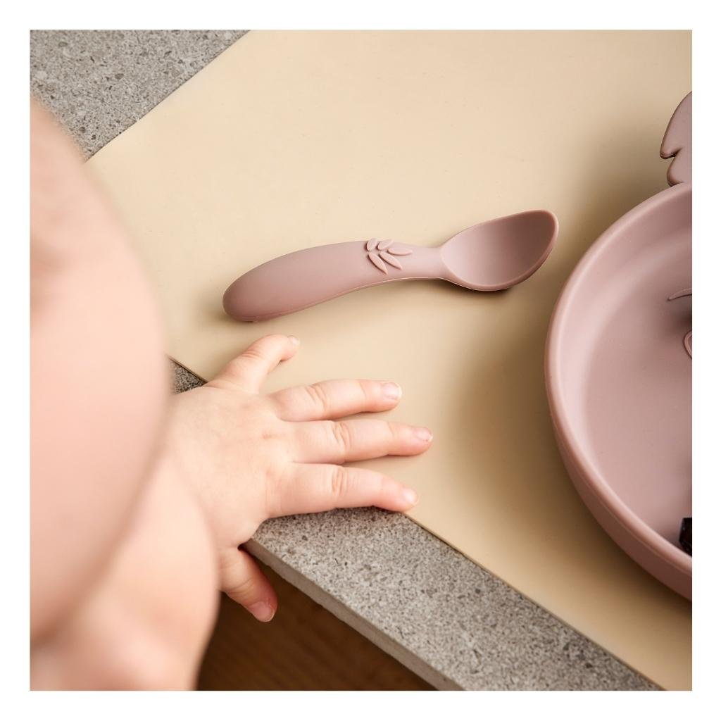 Siliconen lepel 3-pack - Woodrose