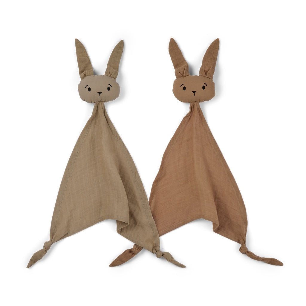 Knuffeldoek 2-pack - Brown