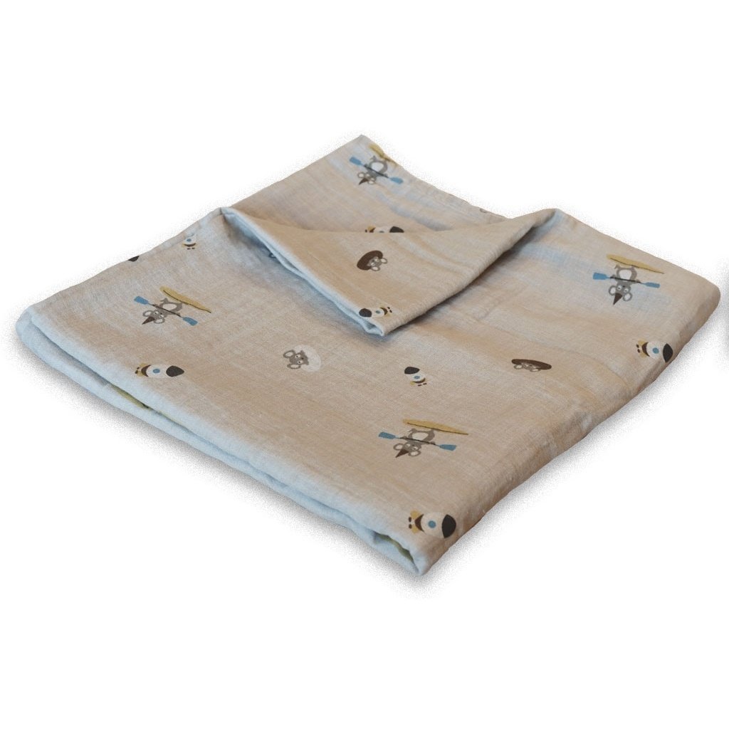 Inbakerdoek - Beige surfer