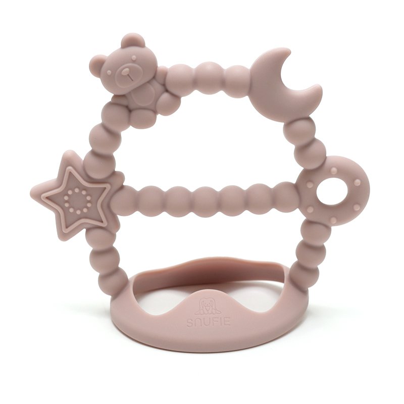 Silicone bijtring - Galaxy - Blush